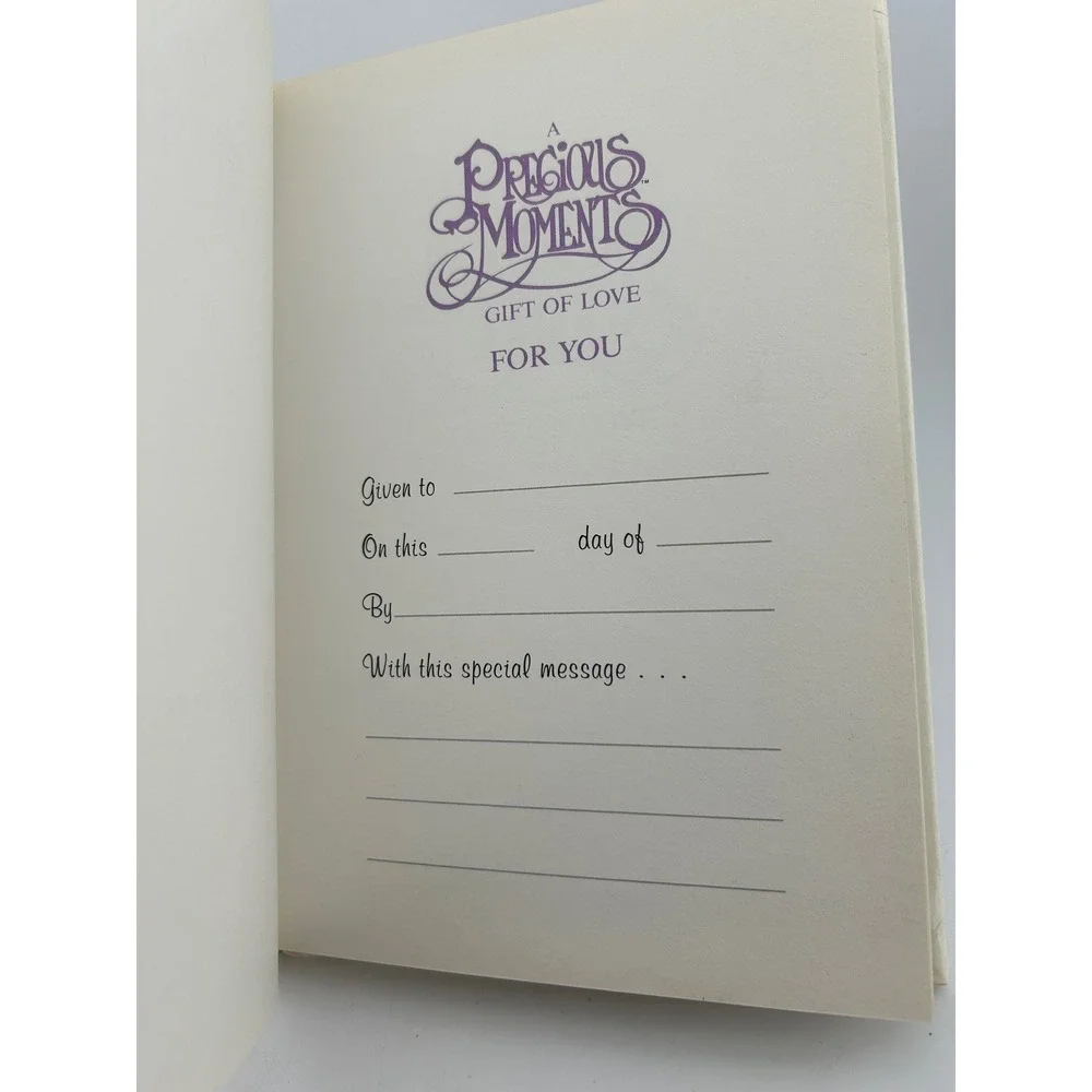 A Precious Moments Gift of Love Sam Butcher Hardcover‎ Book 1987